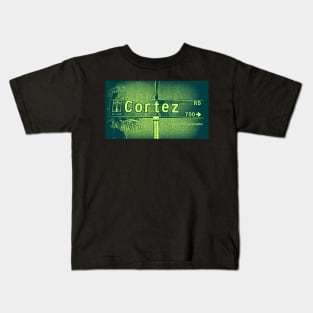 Cortez Road, Arcadia CA, by MWP Kids T-Shirt